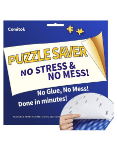 Ahorra Rompecabezas Comitok 1000 Piezas - 6 Hojas Adhesivas