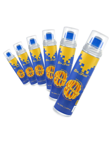 Aplicador de Pegamento para Rompecabezas DR.FAN 50ml - 6 Paquetes