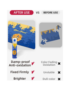 Aplicador de Pegamento para Rompecabezas DR.FAN 50ml - 6 Paquetes 2