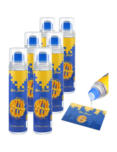 Aplicador de Pegamento para Rompecabezas DR.FAN 50ml - 6 Paquetes