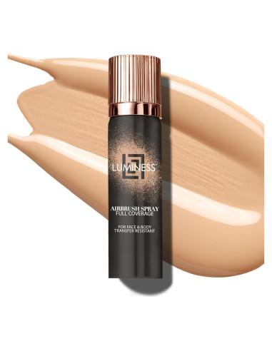 Base de Maquillaje Airbrush LUMINESS 030-Ligero Medio 86g