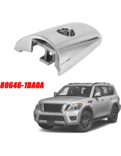 Cubierta de Manija de Puerta Nissan Armada 2017-2020 Cromo 2