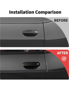 Cubierta de Manija de Puerta Voodonala para Dodge Challenger 2012-2025 2