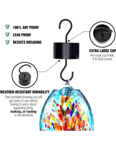 Moat Ant MR.FOAM para Alimentador de Colibrí Negro 44ml