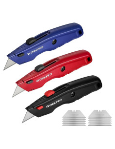 Cortador de Cajas WORKPRO 3 Piezas Metal Pesado