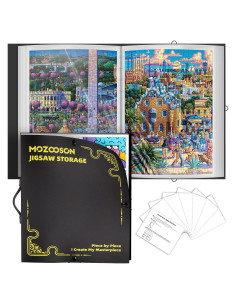 Carpeta de Almacenamiento de Rompecabezas MOZOOSON 500 Piezas