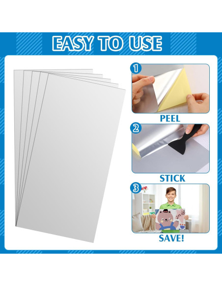 24 Hojas Adhesivas para Rompecabezas Fullhawl 37 x 18 cm