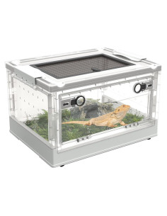 Caja de Alimentación para Reptiles PINVNBY 39.6x29.5x24.1 cm
