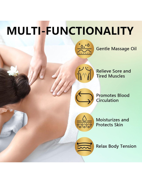 Aceite de Masaje Pjordo 236 ml con Árnica y Lavanda