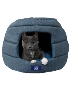 Casa para Gatos Meowbile de Viaje 63.5x45.7 cm Azul Mediana