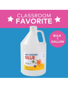 Pegamento Transparente 1 Galón Fun Express - Manualidades y Arte 2