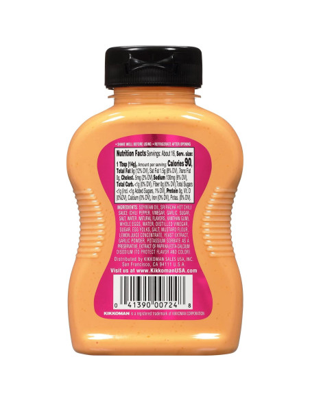 Kikkoman Sriracha Mayo 240g - Salsa Picante para Sándwiches