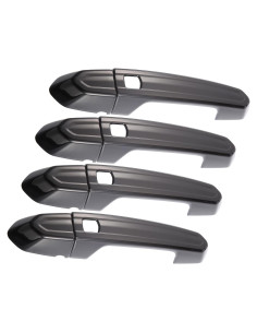 Cubiertas de Manija de Puerta Cadillac CTS 2013-2019 ABS Negro Brillante (Juego de 4)