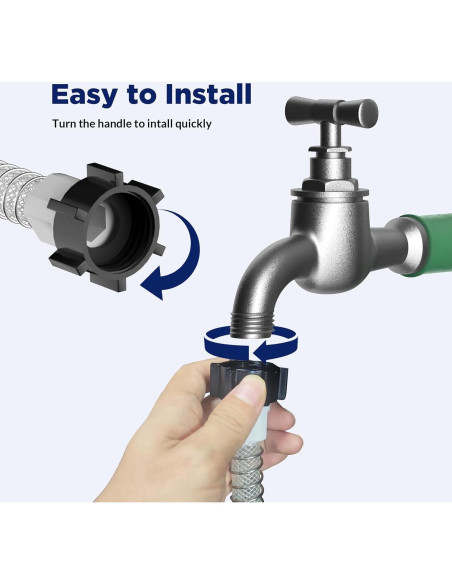 Protector Flexible de Manguera Membrane Solutions - Paquete de 2