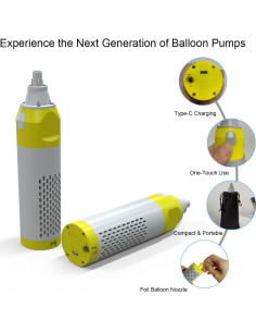 Bomba de Globo Eléctrica Inalámbrica DeiryuRay 4000mAh 2