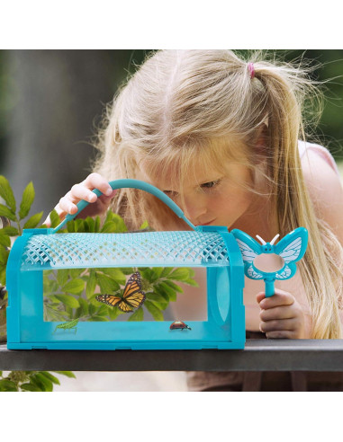 Kit de Atrapabichos Esensson para Niños 3+ Años - 2 Jaulas Insectos