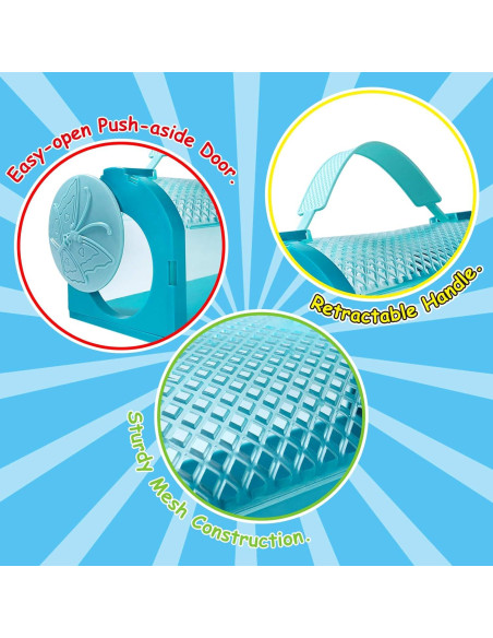 Kit de Atrapabichos Esensson para Niños 3+ Años - 2 Jaulas Insectos