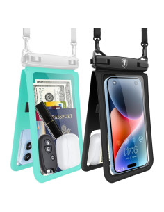 Bolsa Impermeable Njjex Doble Espacio para Teléfonos