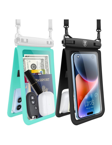 Bolsa Impermeable Njjex Doble Espacio para Teléfonos