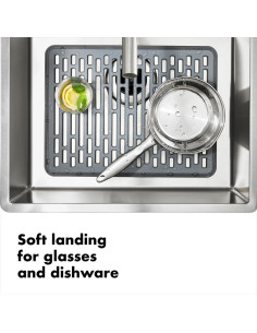 Alfombrilla Grande para Fregadero OXO Good Grips 40.6x31 cm 2