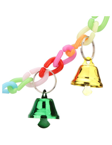 Puente Colgante para Hámster y Loro Hypeety con Campanas