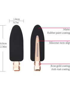 Clips para Cabello Sin Doblado Minihope 12 Piezas Morandi 2