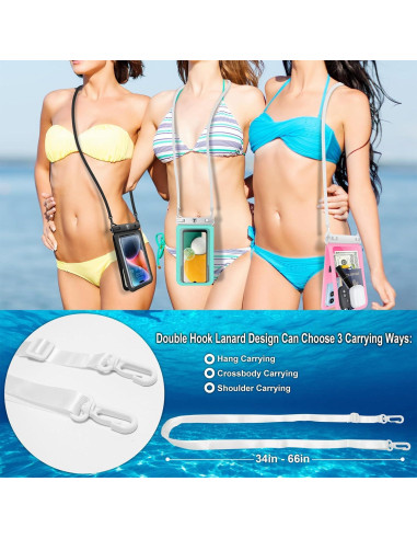 Bolsa Impermeable Njjex Doble Espacio para Teléfonos