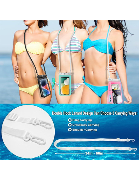 Bolsa Impermeable Njjex Doble Espacio para Teléfonos