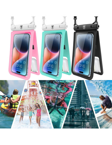 Bolsa Impermeable Njjex Doble Espacio para Teléfonos