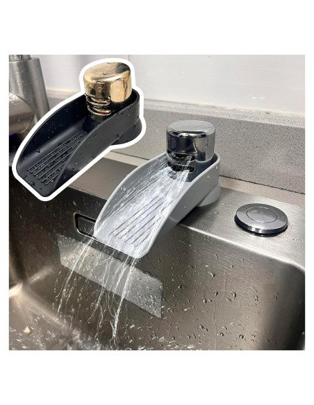 Cubierta de Salida de Aire para Lavavajillas NLDSDSPH - Silicona Gris y Negro