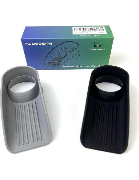 Cubierta de Salida de Aire para Lavavajillas NLDSDSPH - Silicona Gris y Negro