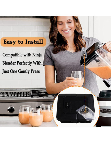 Tapa de Reemplazo para Licuadora Ninja 72oz - Compatible BL660 BL740