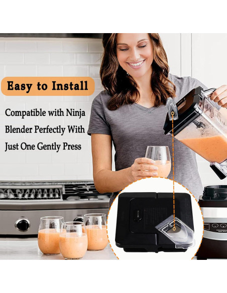 Tapa de Reemplazo para Licuadora Ninja 72oz - Compatible BL660 BL740