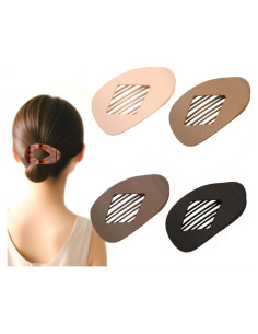 Clip de Pelo Duckbill Elegante y Sencillo - 4 Piezas