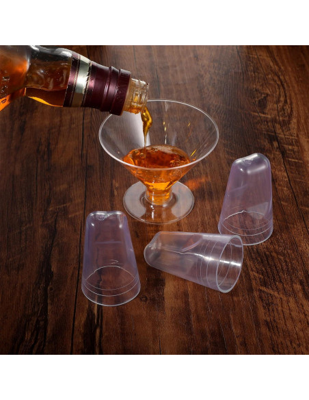 36 Cubiertas de Vertedor PVC Transparente para Botellas de Licor