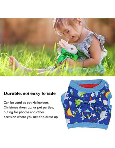 Arnés y Correa para Mascotas Pequeñas Pssopp - Diseño Dinosaurio