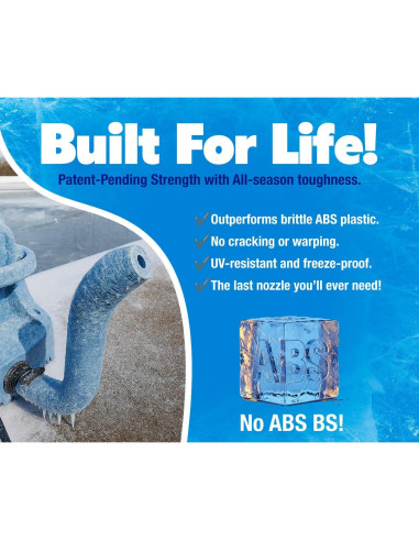 Boquilla de Bomba de Cubierta de Piscina FlexiSpout - Irrompible