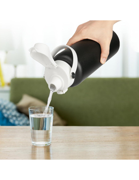 Tapa Auto Spout HydroFlask Boca Ancha 12-64oz Blanca