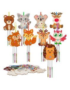Kit de Campana de Viento KATOOM para Niños - 12 Piezas DIY