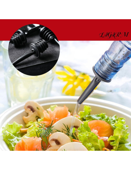 Vertedores Rápidos LEGERM para Botellas de Licor y Aceite