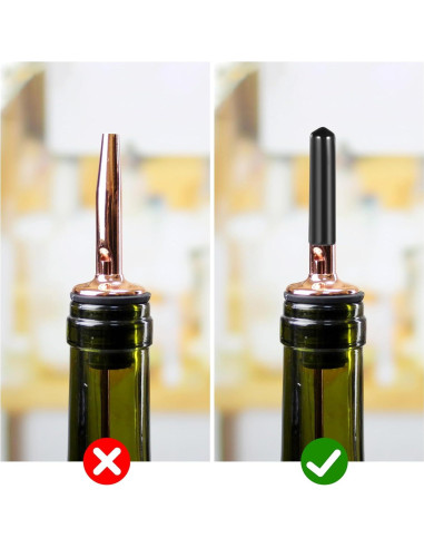 120 Cubiertas de Vertedor de Botellas de Licor Tobeelec