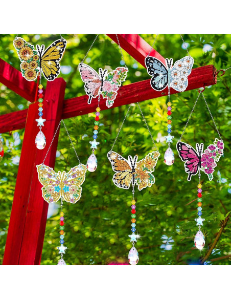 Kit 8 Pcs Atrapa Sol Pintura Diamante Giegxin 20 cm Kit 8 Pcs Atrapa Sol Pintura Diamante Giegxin 20 cm