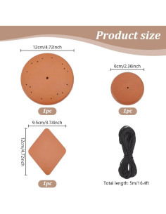 Kit de Reparación de Campanas de Viento WEBEEDY - 5M Nylon 2