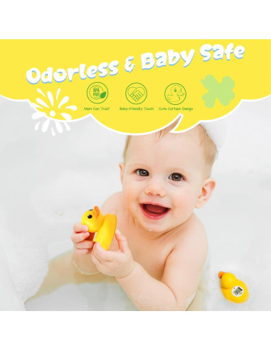 Termómetro de baño Doliwish pato clásico para bebés