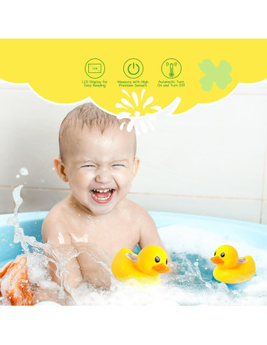 Termómetro de baño Doliwish pato clásico para bebés