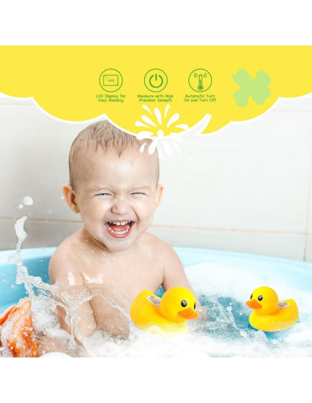 Termómetro de baño Doliwish pato clásico para bebés