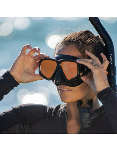 EVO Máscara y Snorkel Doble - Silicona Premium - Adultos