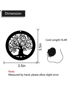 Captador de Viento KK Magsun WC-NEW con Cuerda de Nylon 5m 2