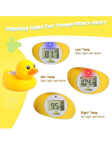 Termómetro de baño Doliwish pato clásico para bebés