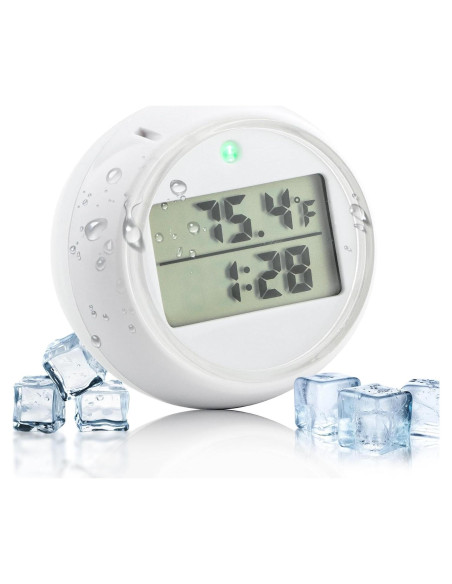 Termómetro de Baño de Hielo Bibabala con Temporizador Automático